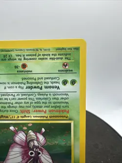 Pokemon TCG Venomoth Jungle 13/64 Holo Unlimited Holo Rare - Image 5