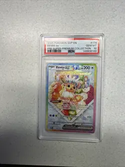 2025 POKEMON SVP PRISMATIC EVOLUTIONS SUPER-PREMIUM PROMO #174 EEVEE EX PSA 10 - Image 2