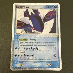 Pokemon Black Star Promo #037 KYOGRE EX - condition HP - Image 1