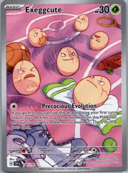 Exeggcute 192/191 Illustration Rare Surging Sparks Pokemon Holo Near Mint - Image 1