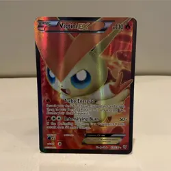 Pokemon Victini EX Full Art Holo Ultra Rare 131/135 Plasma Storm 110 HP - Image 1