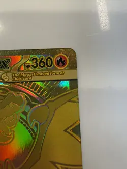 Pokemon Phantasmal Flames Gold Mega Charizard X EX 130/094 Pack Fresh Mint - Image 4