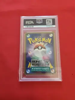 Pokemon: Mitsuhiro Arita Signed - Ho-oh #135/PCG-P Meiji Chocolate Japan - PSA - Image 3