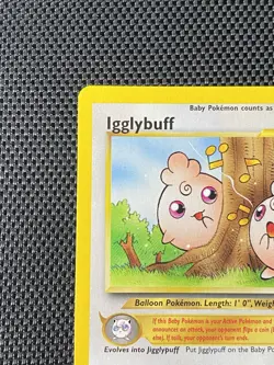 Igglybuff Black Star Promo #36 Pokemon WOTC LP/NM - Image 2