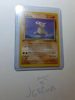 Cubone First Edition - 1999 Jungle Pokemon TCG 50/64 Regular - Image 1