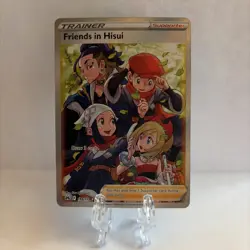 Friends in Hisui 148/159 Crown Zenith Full Art Ultra Rare Holo Pokemon NM - Image 1