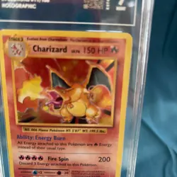 2016 Pokemon XY Evolutions Charizard Holo TAG 9 Mint #11/108 - Image 4