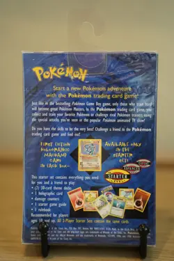 1999 Pokemon Base Set 2 Player Starter Theme Deck WOTC Machamp Vintage - Image 2