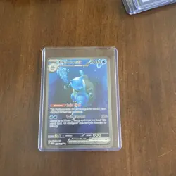 Pokemon Scarlet & Violet 151 TCG Blastoise EX 200/165 Sir Special Illustration - Image 1
