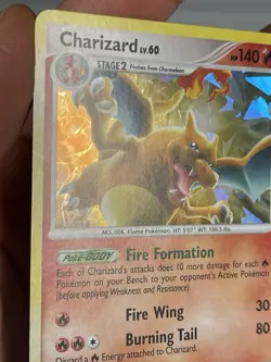 2009 Pokemon Platinum Arceus Charizard Promos Holo #1/99 - Image 3