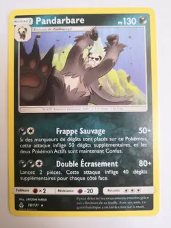 Carte Pokemon - Pandarbare 78/131 - SL06: Lumiere Interdite - Image 1