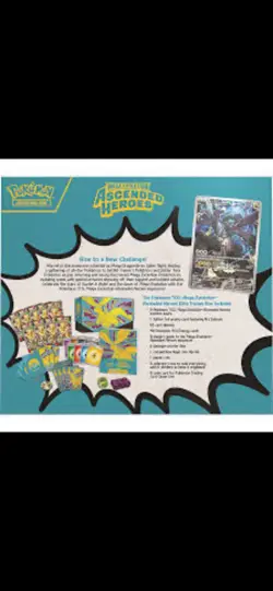 Pokemon TCG Mega Evolution Ascended Heroes ETB Elite Trainer Box Sealed New - Image 3