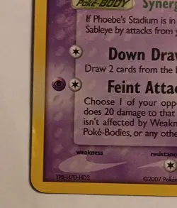 💎SABLEYE💎 22/108 EX Power Keepers STAMPED Reverse Holo✨ Rare Pokemon TCG 2007 - Image 3