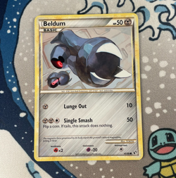 Beldum 43/90 Non Holo Heartgold & Soulsilver Undaunted Pokemon Card 2010 NM - Image 1