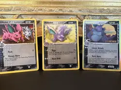 Nidoking Delta Species Pokemon Lot Dragon Frontiers Lot (3) - Image 1
