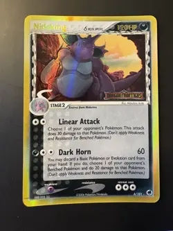 Nidoking Delta Species Pokemon Lot Dragon Frontiers Lot (3) - Image 2