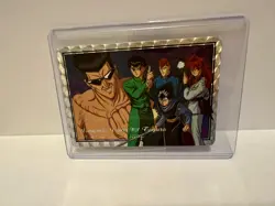 Yu Yu Hakusho Carddass 90s Foil Anime Card Urameski Team VS Toguro - Image 1