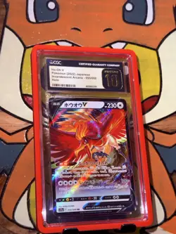 Ho Oh V 055/068 Japanese 2022 Pokemon Incandescent Arcana CGC Pristine 10 - Image 1