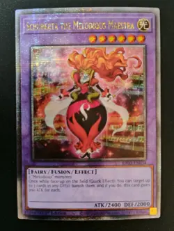 NM Yugioh Schuberta the Melodious Maestra Quarter Century Secret Rare RA03-EN034 - Image 1
