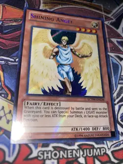 Yugioh! Shining Angel LCYW-EN236 Secret Rare Unlimited Edition NM - Image 2