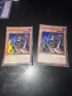 DUAD-EN026 Morgana the Witch of Eyes Super Rare 1st Ed YuGiOh X 2 - Image 1