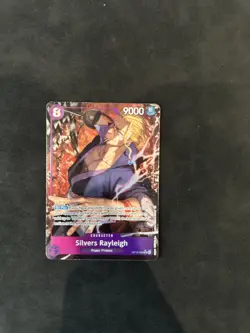 OP13-066 SR Alt Art Silvers Rayleigh One Piece TCG Carrying On His Will English - Image 1