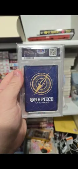 One Piece CCG Shanks OP01-120 Alternate Art Secret Rare Foil PSA 10 2022 - Image 2