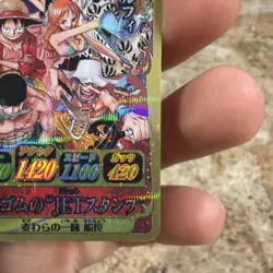 Monkey D Luffy IC-PJ13 V Jump Promo Onepy Berry Match IC One Piece Japan 2012 - Image 2