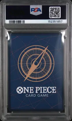 2025 ONE PIECE OP11 A FIST OF DIVINE SPEED ALT ART HONESTY IMPACT PSA 10 - Image 2