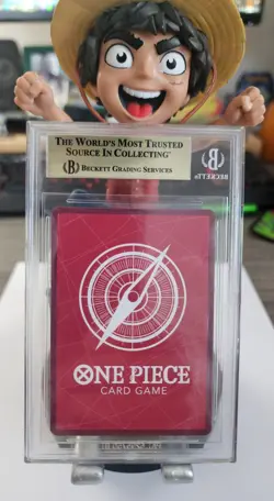 Monkey D. Luffy EB02-010 Leader Promo LA Dodgers Beckett 10 - Image 2