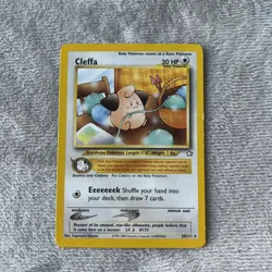 Cleffa 20/111 | Neo Genesis | Non Holo Pokemon Card LP - Image 1