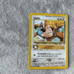 Cleffa 20/111 | Neo Genesis | Non Holo Pokemon Card LP - Image 3