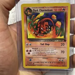 Pokemon Dark Charmeleon 32/82 Team Rocket Set Rare Vintage Pokemon Card LP/NM+ - Image 1