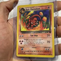 Pokemon Dark Charmeleon 32/82 Team Rocket Set Rare Vintage Pokemon Card LP/NM+ - Image 2