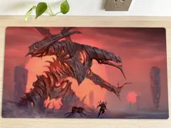 MTG Red Sun’s Twilight Table Playmat TCG CCG Pad Trading Card Game Mat Mousepad - Image 1