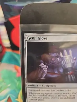 Genji Glove Final Fantasy Regular Card NM #258 MTG Fin Magic the Gathering - Image 2