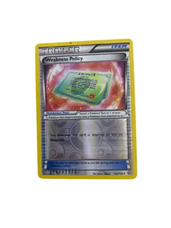 Weakness Policy Trainer 142/160 XY Primal Clash REVERSE HOLO! Pokemon Card - Image 1