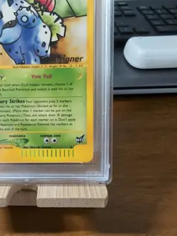 PSA 9 MINT Dark Ivysaur # 6 WINNER Best of Game PROMO Pokemon Card - Image 4