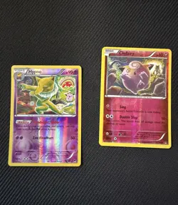 Hypno 51/122 & Clefairy 81/122 Reverse Holo BREAKPoint Tomokazu Komiya - Image 1
