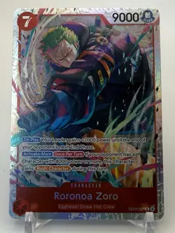 One Piece Roronoa Zoro (EB04-007) Adventure on Kami's Island OP15-EB04 - Image 1