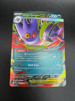 Mega Gengar EX 056/094 Double Rare Pokemon TCG Phantasmal Flames NM - Image 1