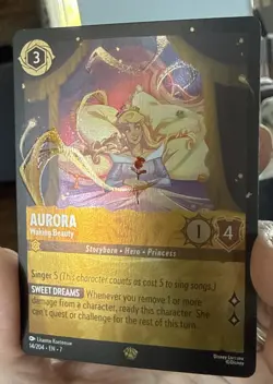 Disney Lorcana - AURORA Waking Beauty - Archazia's Island 14/204 Legendary Foil - Image 1