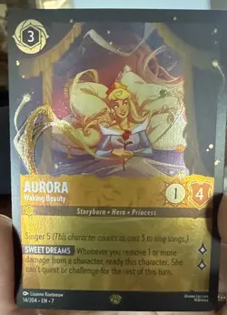 Disney Lorcana - AURORA Waking Beauty - Archazia's Island 14/204 Legendary Foil - Image 3