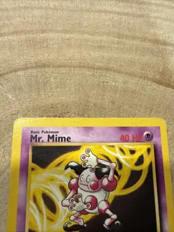 Pokemon TCG Jungle Set Mr. Mime 22/64 Non-Holo Card Rare LP Condition - Image 2
