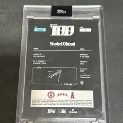 2022-23 Topps Project 100 - Season One Shohei Ohtani #3 /3999 - Image 4