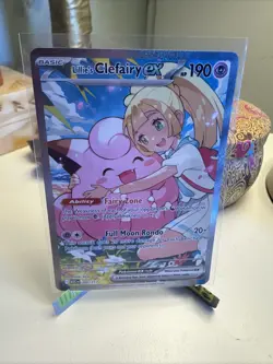Pack Fresh Mint Lillie’s Clefairy Ex SIR 280/217 Ascended Heroes - Pokemon TCG - Image 2