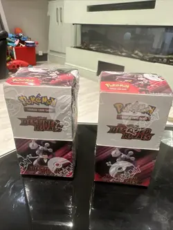Pokemon TCG - Destined Rivals Half Booster Box x2 - Sealed - 36 Packs - Image 1
