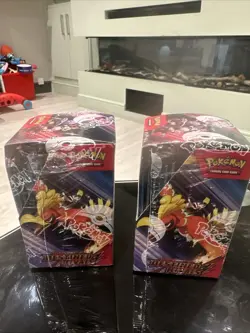 Pokemon TCG - Destined Rivals Half Booster Box x2 - Sealed - 36 Packs - Image 2