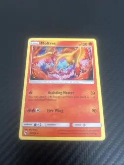 Pokemon TCG Moltres Let's Play Eevee! 38/214 Holo Exclusive Cracked Ice Holo - Image 1