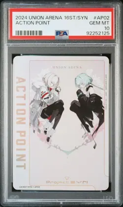 PSA 10 Synduality Noir Action Points AP Parallel Trading Card - Image 1